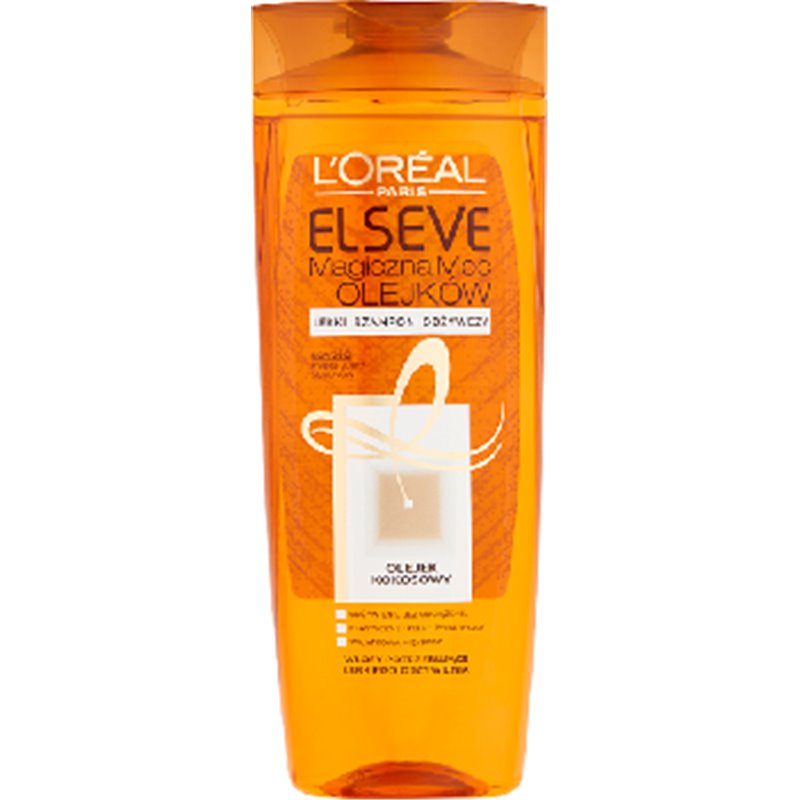 L'Oreal Paris Elseve Magiczna moc olejków Lekki szampon odżywczy 400 ml