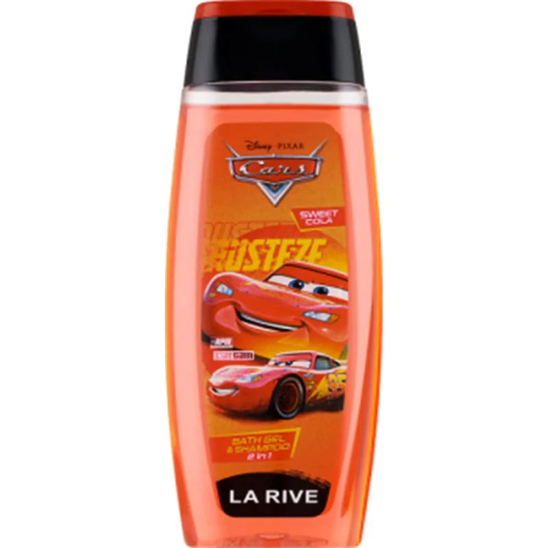 La Rive Lightning Mcqueen Szampon i płyn do kąpieli 2w1 dla dzieci powyżej 3. roku życia 250 ml