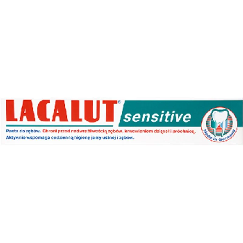 Lacalut Pasta do zębów Sensitive 75 ml