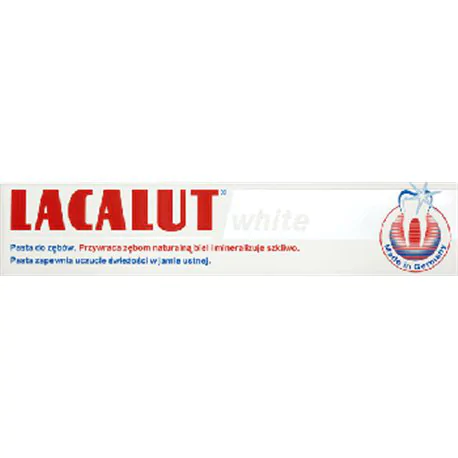 Lacalut white Pasta do zębów 75 ml