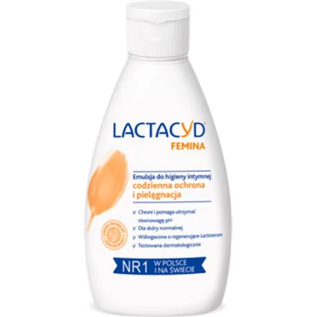 Lactacyd Femina Emulsja do higieny intymnej zapas 200 ml