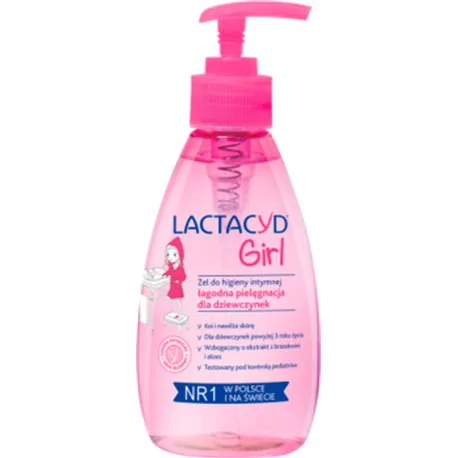 Lactacyd Girl Żel do higieny intymnej do delikatnej i wrażliwej skóry 200 ml