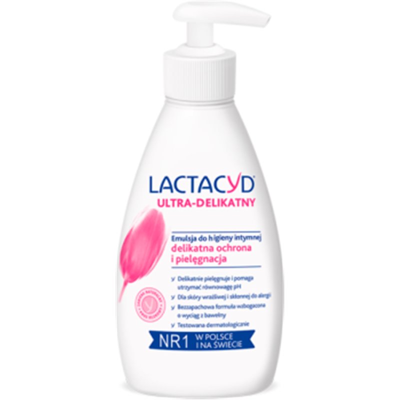 Lactacyd Ultra-delikatny Delikatna emulsja do higieny intymnej 200 ml