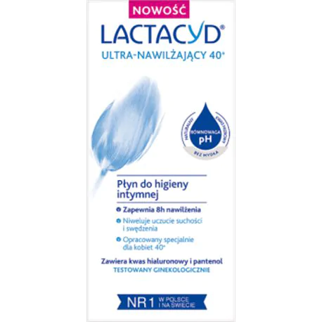 Lactacyd Ultra-nawilżający 40+ płyn do higieny intymnej 200 ml