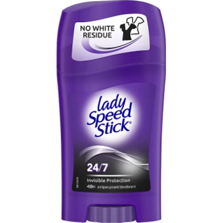 Lady Speed Stick 24/7 Invisible Protection Antyperspirant w sztyfcie 45 g