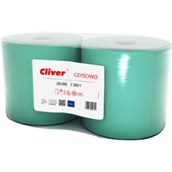 Lamix czyściwo Cliver 300/1 zielony 2 rolki