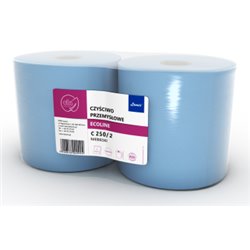 Lamix czyściwo przemysłowe Ellis Ecoline 250/2 niebieski 2 rolki