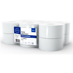 Lamix papier toaletowy Ellis Professional 130/2 biały 12 rolek