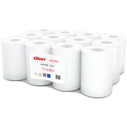 Lamix ręcznik w roli Cliver 65/1 extra biały 12 rolek
