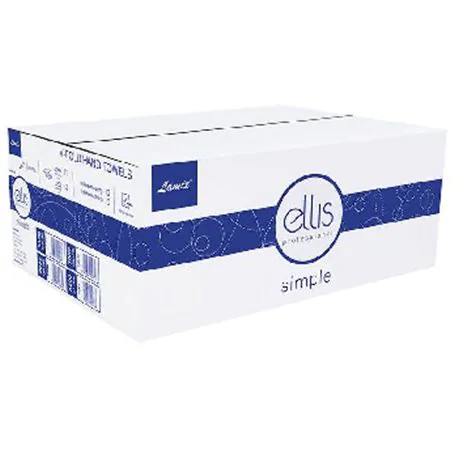 Lamix ręczniki składane ZZ Ellis Professional Simple 3000 wzór biały 20 opakowań