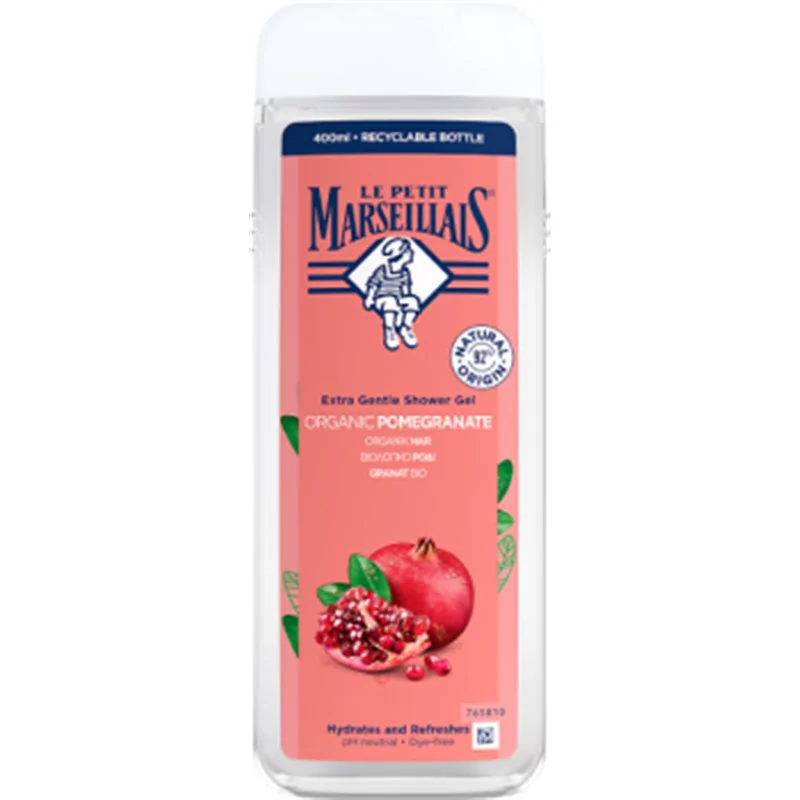 Le Petit Marseillais Żel pod prysznic granat bio 400 ml