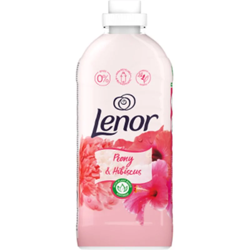 Lenor Płyn do płukania tkanin Peony & Hibiscus 48 prań, 1.2L