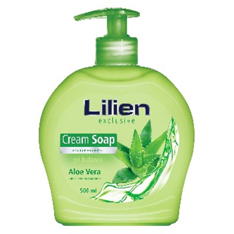 Lilien Exclusive Aloe Vera mydło w płynie z pompką 500ml
