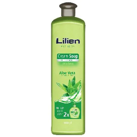 Lilien Exclusive mydło w płynie Aloe Vera zapas 1000ml