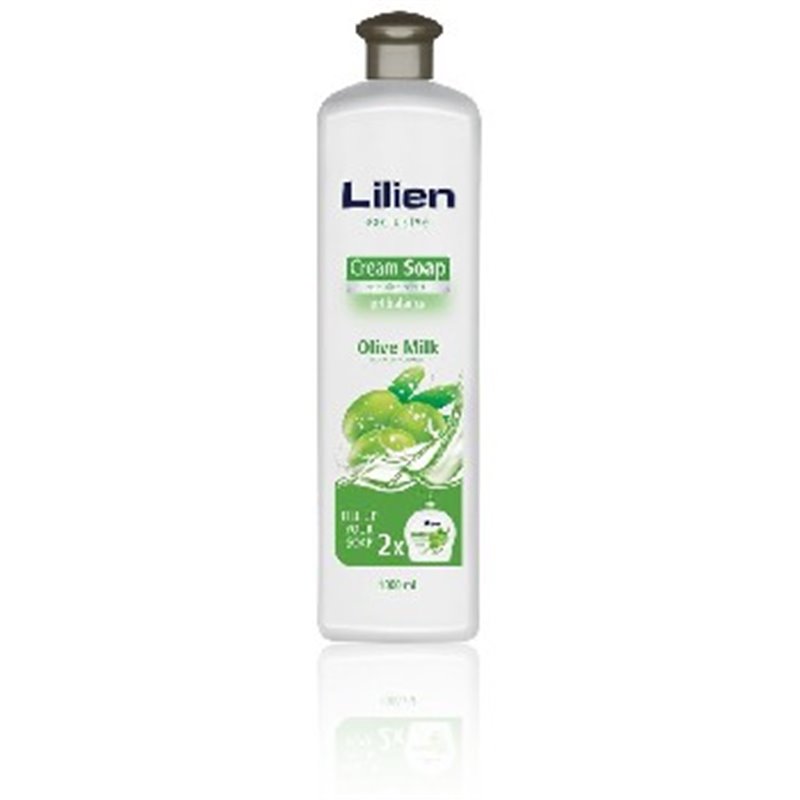 Lilien Exclusive mydło w płynie Olive Milk zapas 1000ml