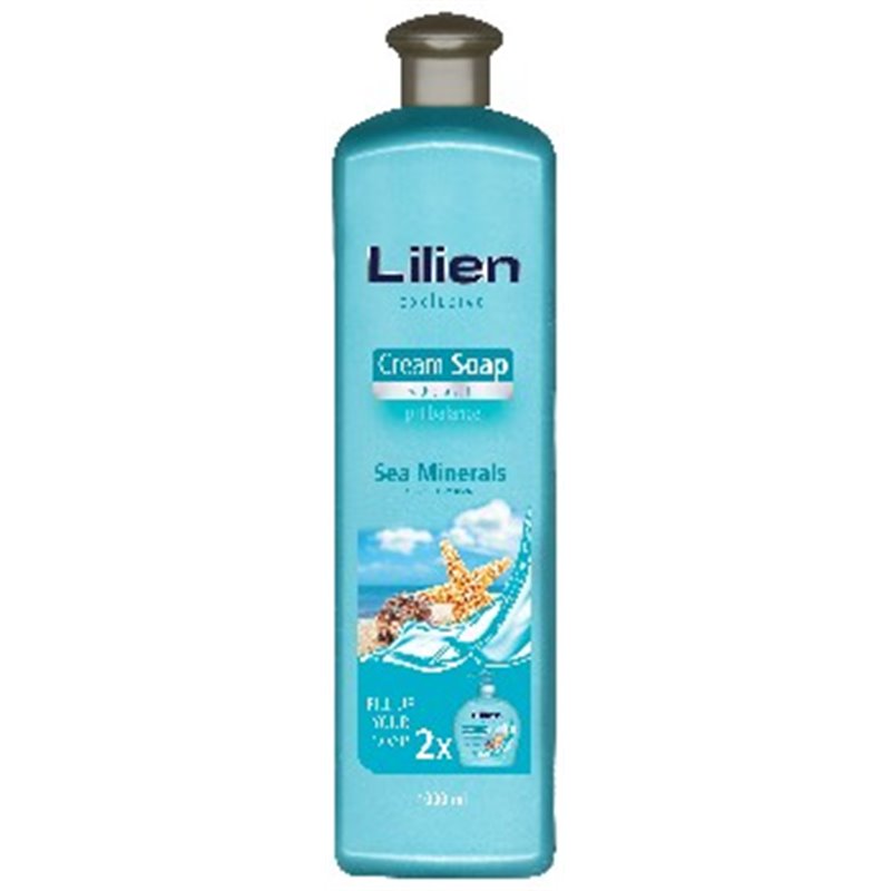 Lilien Exclusive mydło w płynie Sea Minerals zapas 1000ml