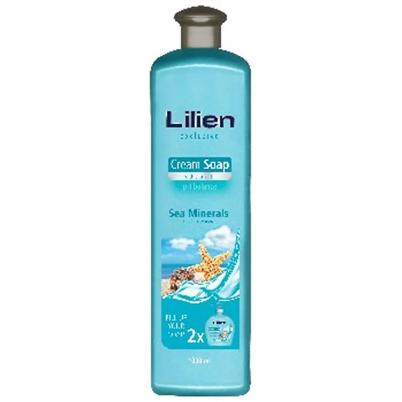 Lilien Exclusive mydło w płynie Sea Minerals zapas 1000ml