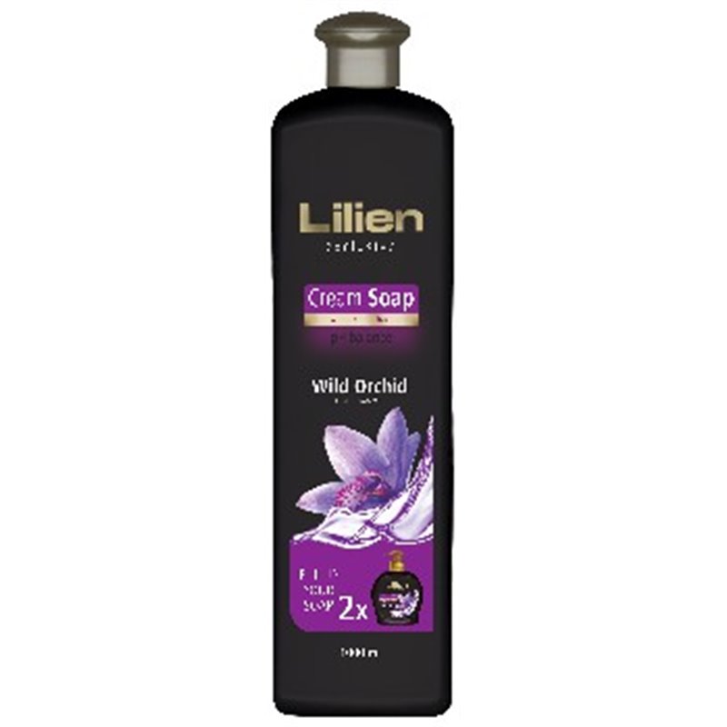 Lilien Exclusive mydło w płynie Wild Orchid zapas 1000ml
