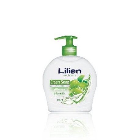 Lilien Exclusive Olive Milk mydło w płynie z pompką 500ml