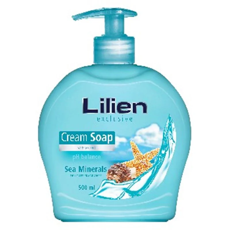 Lilien Exclusive Sea Minerals mydło w płynie z pompką 500ml