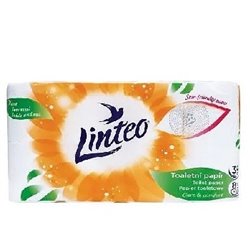 Linteo Papier Toaletowy Biały 8szt