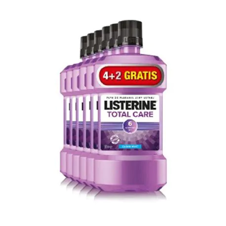 Listerine Płyn do płukania jamy ustnej Total Care 500ml (4+2 gratis)