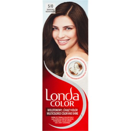 Londa Color Farba do włosów 5/0 Średni Brąz