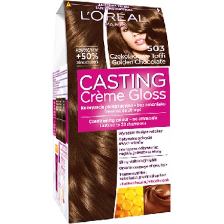 Loreal Casting Creme Gloss Farba do włosów 503 Czekoladowe Toffi