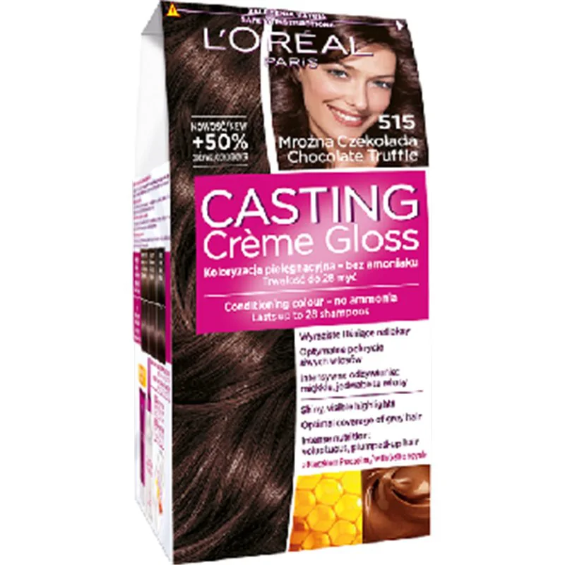 Loreal Casting Creme Gloss Farba do włosów 515 Mroźna Czekolada