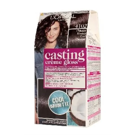 Loreal Casting Creme Gloss krem koloryzujący 4102 Chłodny Kasztan