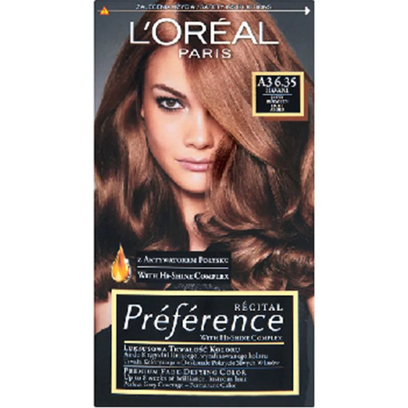 Loreal Preference Farba do włosów A3 6.35 Havane