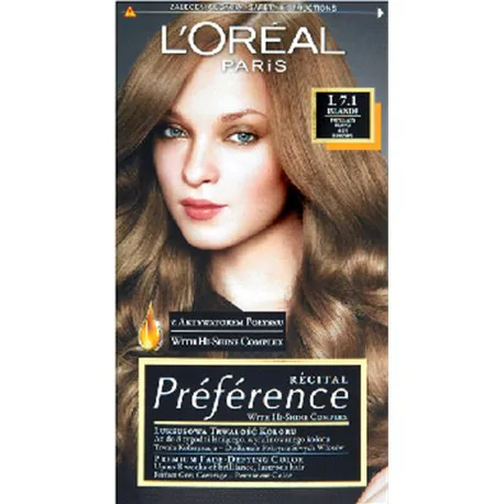 Loreal Preference Farba do włosów Popielaty Blond 7.1