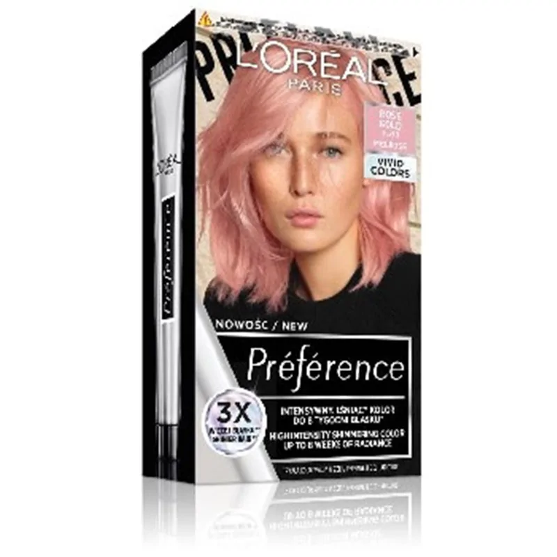 Loreal Preference Vivid Colors farba do włosów 9.213 ROSE GOLD