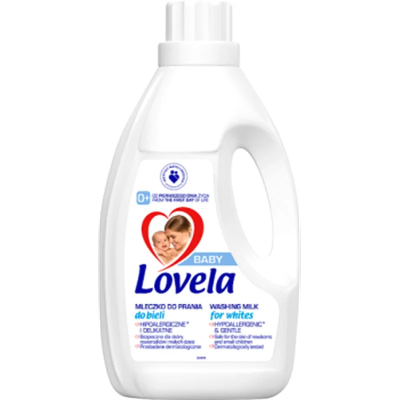 Lovela Baby Hipoalergiczne mleczko do prania do bieli 1,45 l (16 prań)