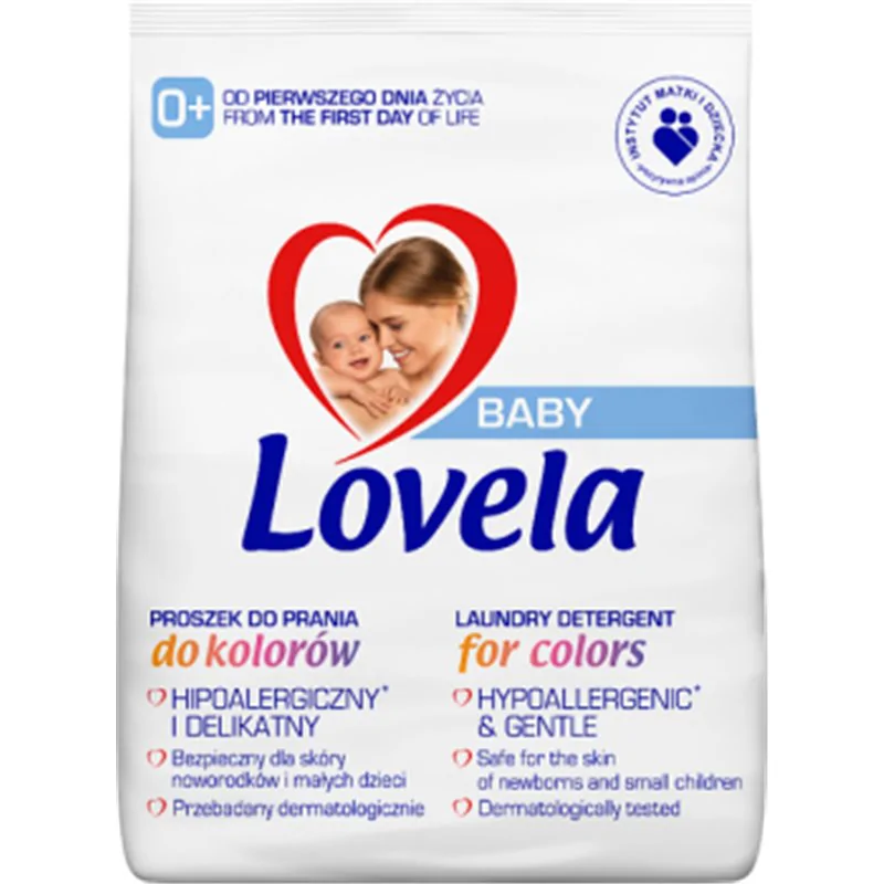 Lovela Baby Hipoalergiczny proszek do prania do kolorów 1,3 kg (13 prań)