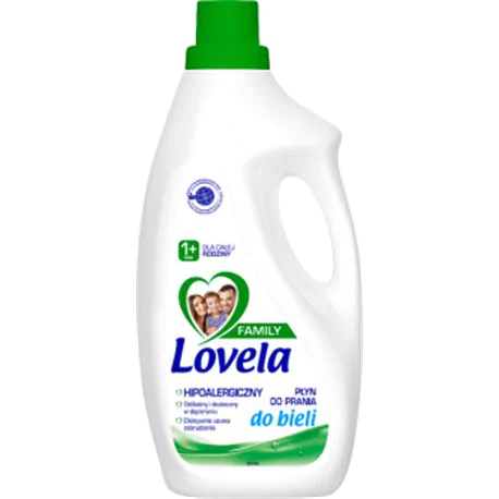 Lovela Family Hipoalergiczny płyn do prania do bieli 1,85 l (28 prań)