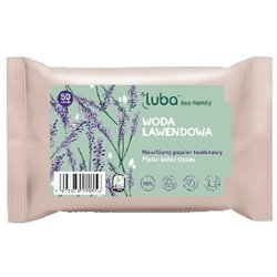 Luba nawilżający papier toaletowy z wodą lawendową 50szt