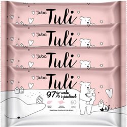 Luba Tuli Chusteczki Nawilżające dla Dzieci Pantenol 240szt 4-Pack