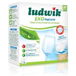 Ludwik Ekologiczne tabletki All in One do zmywarki 80 tabletek