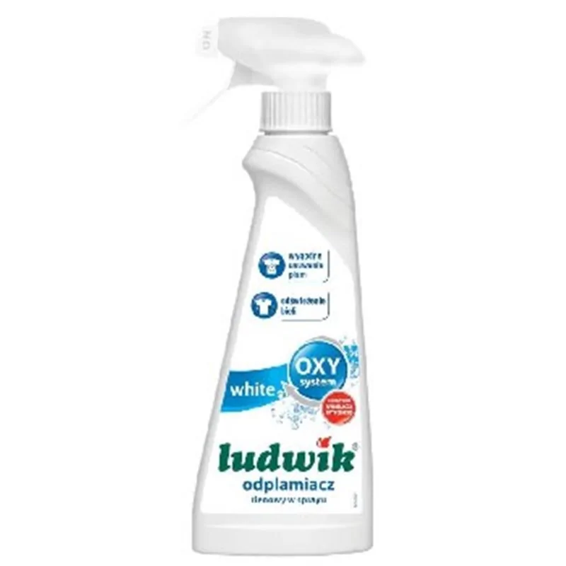 Ludwik odplamiacz tlenowy w sprayu biały 250ml