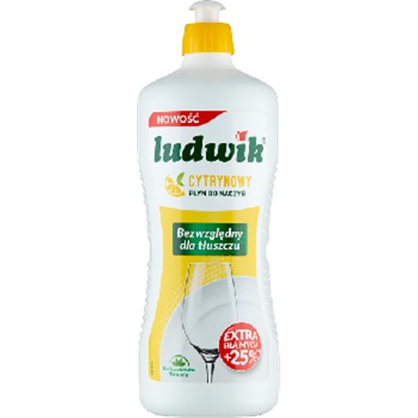 Ludwik Płyn do naczyń cytrynowy 900 g