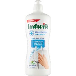 Ludwik płyn do naczyń Hipoalergiczny 900g