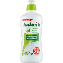 Ludwik Płyn do naczyń limonka melisa 450 g