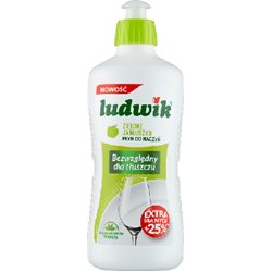 Ludwik Płyn do naczyń zielone jabłuszko 450 g