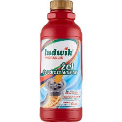 Ludwik żel do udrożniania rur i syfonów 0,5 kg