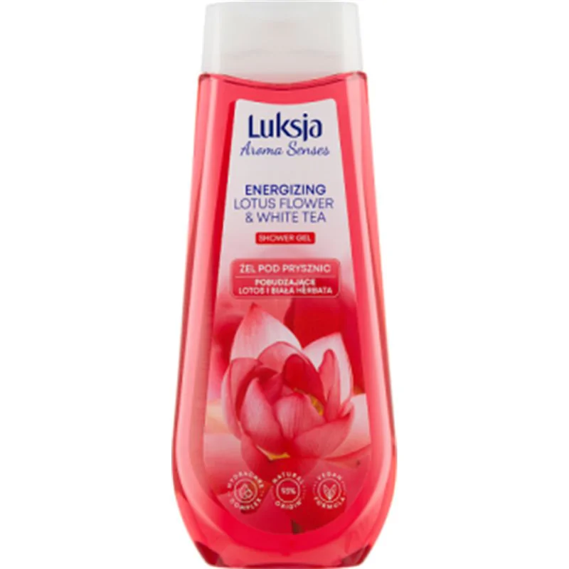 Luksja Aroma Senses Żel pod prysznic pobudzające lotos i biała herbata 500 ml