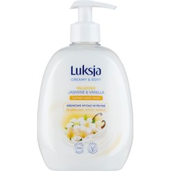 Luksja Creamy & Soft Kremowe mydło w płynie relaksujące jaśmin i wanilia 500 ml