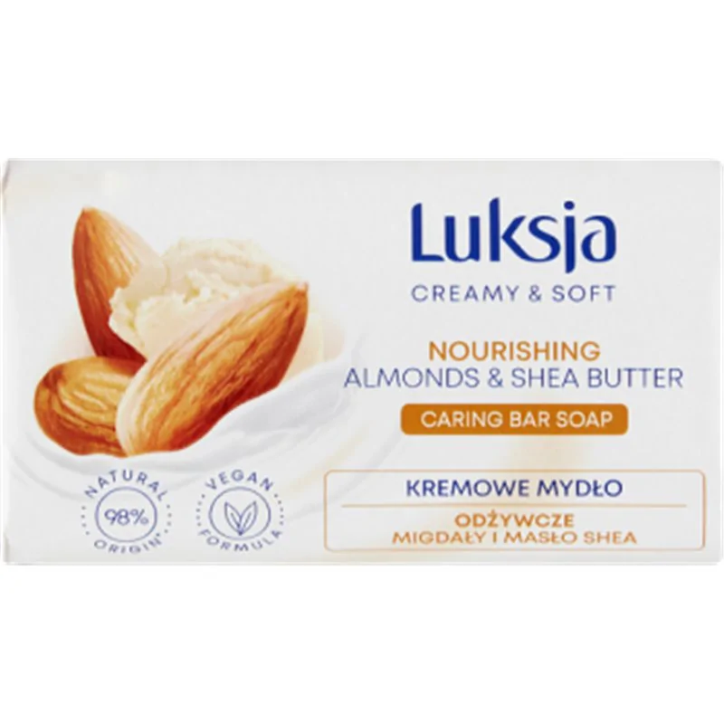 Luksja mydło Odżywcze Migdały i Masło Shea Creamy & Soft 90 g