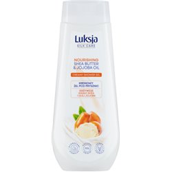Luksja Silk Care Kremowy żel pod prysznic odżywcze masło shea i olej jojoba 500 ml
