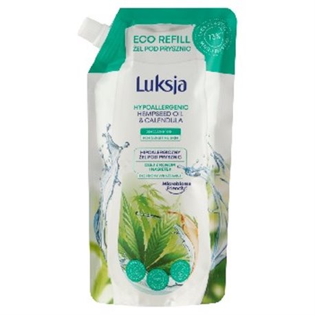 Luksja żel pod prysznic hypoallergiczny zapas 500 ml 